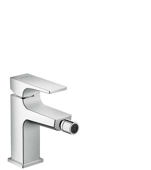 Hansgrohe-HG-Bidetmischer-Metropol-mit-Push-Open-Ablaufgarnitur-chrom-32520000 gallery number 1